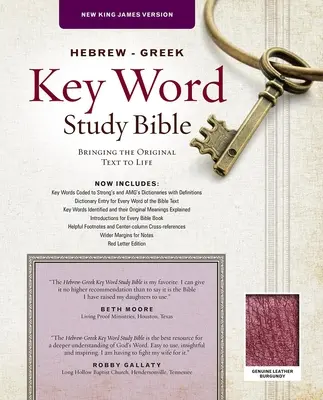 Biblia de estudio de palabras clave hebreo-griega RVR1995 - Hebrew-Greek Key Word Study Bible-NKJV