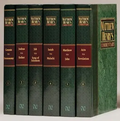 Matthew Henry's Commentary on the Whole Bible, Juego completo de 6 volúmenes: Completo e íntegro - Matthew Henry's Commentary on the Whole Bible, Complete 6-Volume Set: Complete and Unabridged