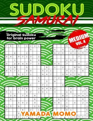 Sudoku Samurai Medium: Original Sudoku For Brain Power Vol. 4: Incluye 100 Puzzles Sudoku Samurai Nivel Medio - Sudoku Samurai Medium: Original Sudoku For Brain Power Vol. 4: Include 100 Puzzles Sudoku Samurai Medium Level