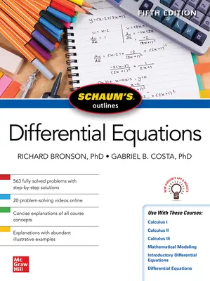 Esquema de ecuaciones diferenciales de Schaum, quinta edición - Schaum's Outline of Differential Equations, Fifth Edition