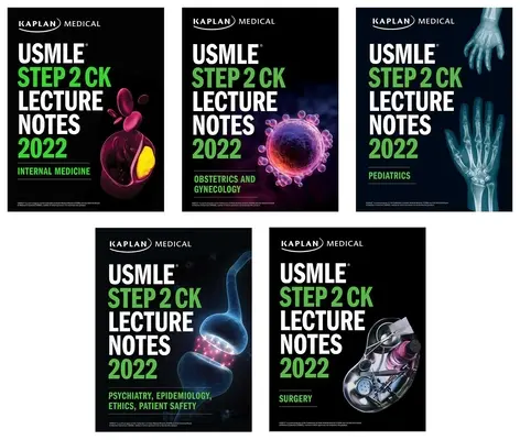 USMLE Step 2 Ck Lecture Notes 2022: Juego de 5 libros - USMLE Step 2 Ck Lecture Notes 2022: 5-Book Set