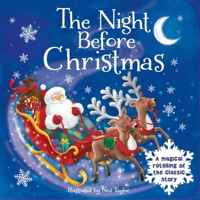 La noche antes de Navidad: Libro de cartón acolchado - The Night Before Christmas: Padded Board Book