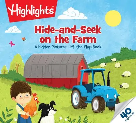 Escondite en la granja: Un libro para levantar las solapas con imágenes ocultas - Hide-And-Seek on the Farm: A Hidden Pictures Lift-The-Flap Book