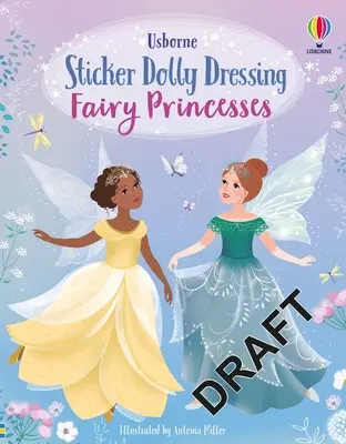 Sticker Dolly Vestir Hadas Princesas - Sticker Dolly Dressing Fairy Princesses