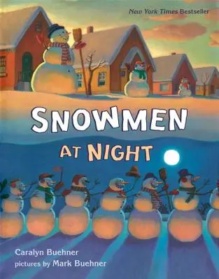 Muñecos de nieve por la noche - Snowmen at Night