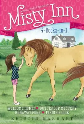La posada brumosa de Marguerite Henry ¡4 libros en 1!: Bienvenido a casa; El misterio de Buttercup; El poni fugitivo; Buscando la suerte - Marguerite Henry's Misty Inn 4-Books-In-1!: Welcome Home!; Buttercup Mystery; Runaway Pony; Finding Luck