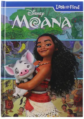 Disney Moana: Busca y encuentra - Disney Moana: Look and Find