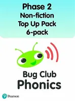 Bug Club Phonics Fase 2 No ficción Pack de 6 libros (96 libros) - Bug Club Phonics Phase 2 Non-fiction Top Up Pack 6-pack (96 books)