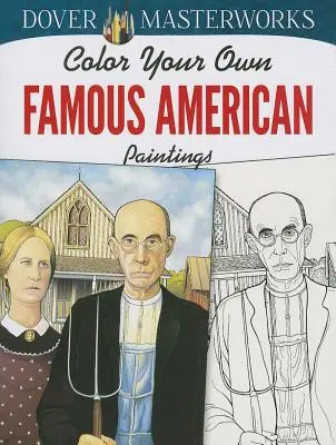 Colorea tus propios cuadros americanos famosos - Color Your Own Famous American Paintings