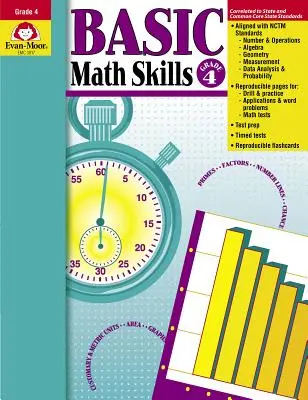 Habilidades matemáticas básicas Grado 4 - Basic Math Skills Grade 4