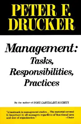 Management: Tareas, responsabilidades, prácticas - Management: Tasks, Responsibilities, Practices