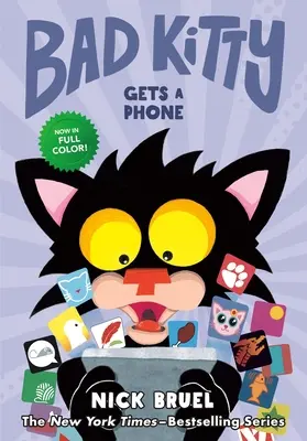 Bad Kitty Gets a Phone (Novela gráfica) - Bad Kitty Gets a Phone (Graphic Novel)