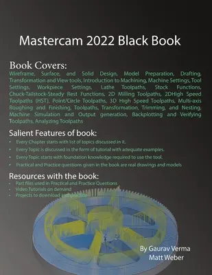 Mastercam 2022 Libro negro - Mastercam 2022 Black Book