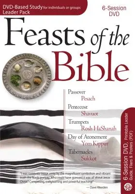 Fiestas de la Biblia DVD Leader Pack: Pascua, Pésaj, Pentecostés, Shavuot, Trompetas, Rosh Hashaná, Día de la Expiación, Yom Kippur, Tabernáculos, Sucot - Feasts of the Bible DVD Leader Pack: Passover, Pesach, Pentecost, Shavuot, Trumpets, Rosh Hashanah, Day of Atonement, Yom Kippur, Tabernacles, Sukkot