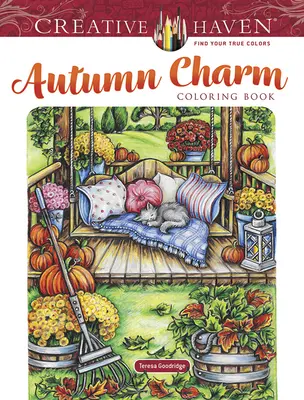 Libro para colorear Creative Haven Encanto de Otoño - Creative Haven Autumn Charm Coloring Book