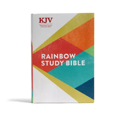 Biblia de estudio KJV Rainbow, tapa dura: Marcador de cinta, texto codificado por colores, encuadernación cosida Smythe, fuente bíblica fácil de leer, ayudas para el estudio de la Biblia, mapas a todo color - KJV Rainbow Study Bible, Hardcover: Ribbon Marker, Color-Coded Text, Smythe Sewn Binding, Easy to Read Bible Font, Bible Study Helps, Full-Color Maps