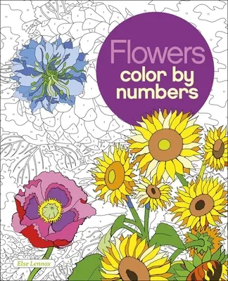 Flores Color by Numbers - Flowers Color by Numbers