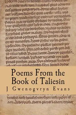 Poemas del Libro de Taliesin - Poems From the Book of Taliesin