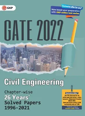 GATE 2022 Ingeniería Civil - 26 Years Chapter-wise Solved Papers (1996-2021) (G K Publications (P) Ltd) - GATE 2022 Civil Engineering - 26 Years Chapter-wise Solved Papers (1996-2021) (G K Publications (P) Ltd)