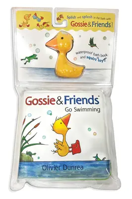 Gossie & Friends Libro de Baño con Juguete [Con Juguete] - Gossie & Friends Go Swimming Bath Book with Toy [With Toy]