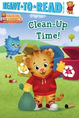 ¡Hora de limpiar! Listo para leer Pre-Nivel 1 - Clean-Up Time!: Ready-To-Read Pre-Level 1