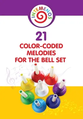 21 Color-coded melodies for Bell Set: Color-Coded visual for 8 Note Bell Set