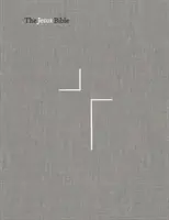 La Biblia de Jesús, Edición NVI, Tela sobre tabla, Lino gris, Impresión confort - The Jesus Bible, NIV Edition, Cloth Over Board, Gray Linen, Comfort Print