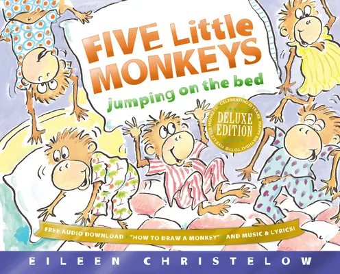 Cinco monitos saltando en la cama Edición de lujo - Five Little Monkeys Jumping on the Bed Deluxe Edition