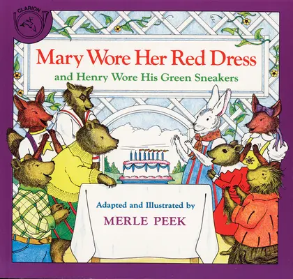 Mary llevaba su vestido rojo y Henry sus zapatillas verdes - Mary Wore Her Red Dress and Henry Wore His Green Sneakers