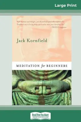 Meditación para principiantes (16pt Large Print Edition) - Meditation For Beginners (16pt Large Print Edition)