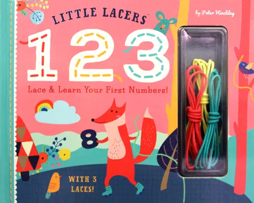 Pequeños Encajeros: 123: Encaje y aprenda sus primeros números - Little Lacers: 123: Lace & Learn Your First Numbers!