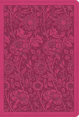 Biblia compacta de gran tamaño-ESV-Diseño floral - Large Print Compact Bible-ESV-Floral Design