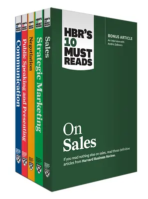 Colección Hbr's 10 Must Reads for Sales and Marketing (5 Libros) - Hbr's 10 Must Reads for Sales and Marketing Collection (5 Books)