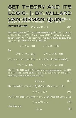 Teoría de conjuntos y su lógica, Edición revisada - Set Theory and Its Logic, Revised Edition (Revised)