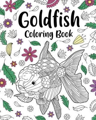 Libro para colorear de Peces de colores - Goldfish Coloring Book