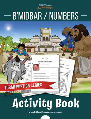 B'midbar / Números Libro de actividades: Porciones de la Torá para niños - B'midbar / Numbers Activity Book: Torah Portions for Kids