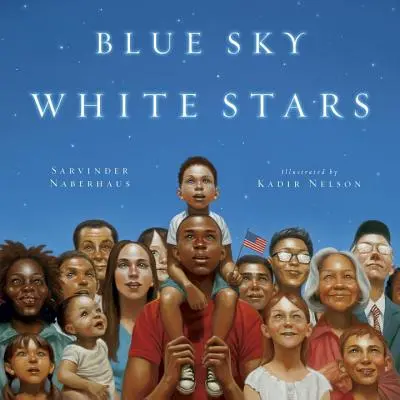 Cielo azul Estrellas blancas - Blue Sky White Stars