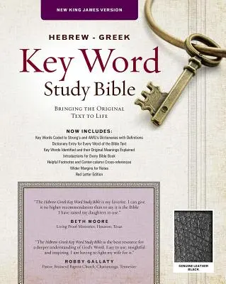 Biblia de estudio de palabras clave en hebreo y griego - RVR1995 - Hebrew-Greek Key Word Study Bible-NKJV