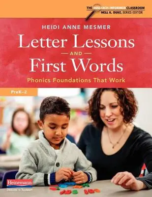 Lecciones de letras y primeras palabras: Fundamentos fonéticos que funcionan - Letter Lessons and First Words: Phonics Foundations That Work