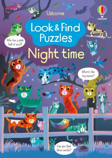 Busca y Encuentra Puzzles Noche - Look and Find Puzzles Night time