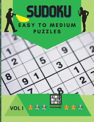 Libro de Sudokus: Un desafiante libro de sudokus con rompecabezas y soluciones de fácil a medio, muy divertido y educativo. - Sudoku Puzzle Book: A challenging sudoku book with puzzles and solutions from easy to medium, very fun and educational.