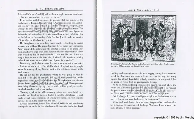 Un joven patriota: La Revolución Americana vivida por un niño - A Young Patriot: The American Revolution as Experienced by One Boy