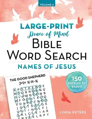 Sopa de letras bíblica Peace of Mind: Nombres de Jesús - Peace of Mind Bible Word Search: Names of Jesus