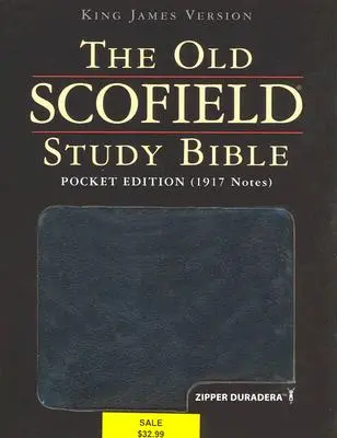 Biblia de Estudio Old Scofield-KJV-Pocket - Old Scofield Study Bible-KJV-Pocket