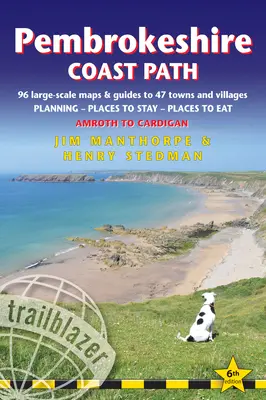 Pembrokeshire Coast Path: Guía Británica de Senderismo: 96 Mapas y Guías a Gran Escala de 47 Ciudades y Pueblos - Planificación, Lugares de Estancia, Lugar - Pembrokeshire Coast Path: British Walking Guide: 96 Large-Scale Walking Maps and Guides to 47 Towns & Villages - Planning, Places to Stay, Place