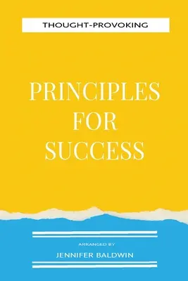 Principios para el éxito que invitan a la reflexión - Thought-Provoking Principles for Success