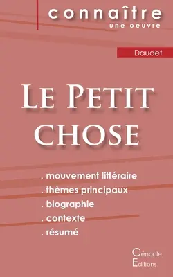 Fiche de lecture Le Petit chose de Alphonse Daudet (Analyse littraire de rfrence et rsum complet)