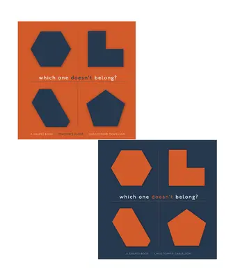 ¿Cuál no pertenece? Un libro de formas, Guía del maestro con libro del alumno - Which One Doesn't Belong?: A Shapes Book, Teacher's Guide with Student Book