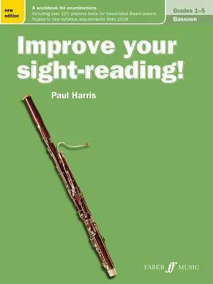 Mejore su lectura a primera vista Fagot, Grados 1-5: Libro de ejercicios para exámenes - Improve Your Sight-Reading! Bassoon, Grade 1-5: A Workbook for Examinations