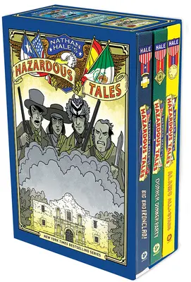 Segunda caja de 3 libros de Nathan Hale's Hazardous Tales - Nathan Hale's Hazardous Tales' Second 3-Book Box Set